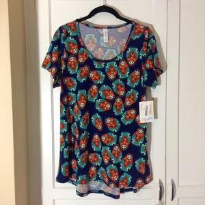 LULAROE RUSSIAN NESTING DOLLS CLASSIC T BNWT